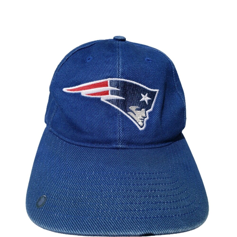Vintage Adidas New England Patriots NFL Authentic Adjustable Hat 100% Cotton